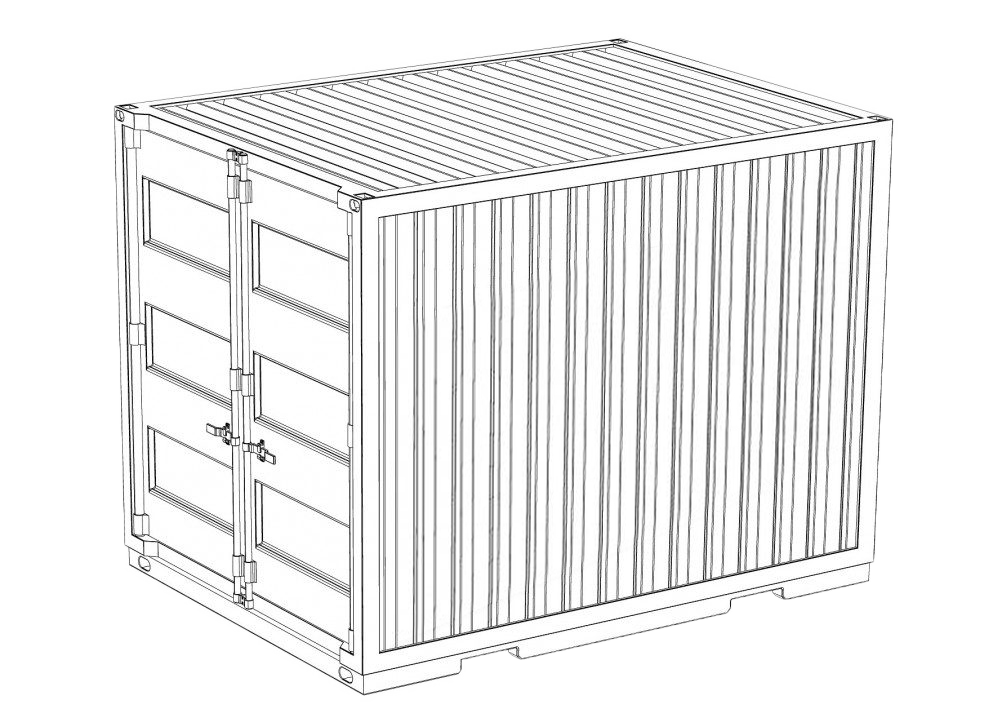 Seecontainer Standard 10FT