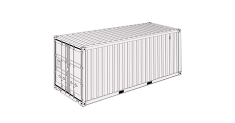 Seecontainer Standard 20FT